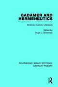 Silverman |  Gadamer and Hermeneutics | Buch |  Sack Fachmedien