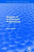Sanoff |  Methods of Architectural Programming | Buch |  Sack Fachmedien