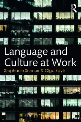 Schnurr / Zayts |  Language and Culture at Work | Buch |  Sack Fachmedien