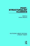 Benjamin |  Post-Structuralist Classics | Buch |  Sack Fachmedien