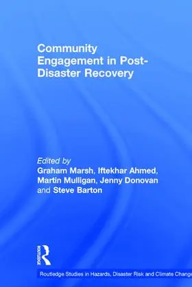 Marsh / Ahmed / Mulligan |  Community Engagement in Post-Disaster Recovery | Buch |  Sack Fachmedien