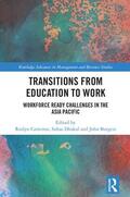 Cameron / Dhakal / Burgess |  Transitions from Education to Work | Buch |  Sack Fachmedien