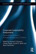 Donovan / Topple / Masli |  Corporate Sustainability Assessments | Buch |  Sack Fachmedien