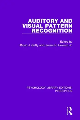 Getty / Howard |  Auditory and Visual Pattern Recognition | Buch |  Sack Fachmedien