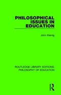 Kleinig |  Philosophical Issues in Education | Buch |  Sack Fachmedien
