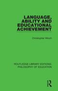 Winch |  Language, Ability and Educational Achievement | Buch |  Sack Fachmedien