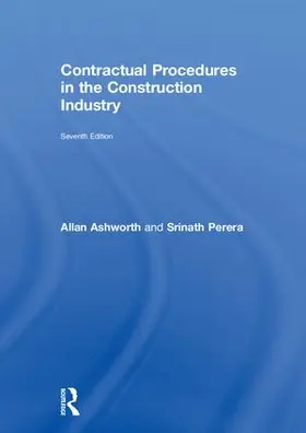 Ashworth / Perera | Contractual Procedures in the Construction Industry | Buch | 978-1-138-69392-0 | sack.de