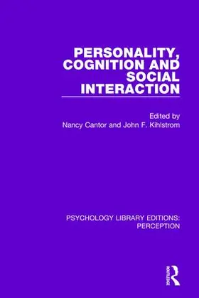 Cantor / Kihlstrom |  Personality, Cognition and Social Interaction | Buch |  Sack Fachmedien