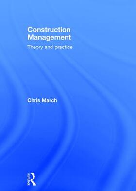 March | Construction Management | Buch | 978-1-138-69445-3 | sack.de