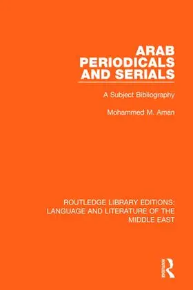 Aman |  Arab Periodicals and Serials | Buch |  Sack Fachmedien