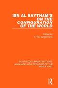 Langermann |  Ibn al-Haytham's On the Configuration of the World | Buch |  Sack Fachmedien