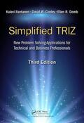 Rantanen / Conley / Domb |  Simplified TRIZ | Buch |  Sack Fachmedien