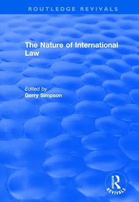 Simpson |  The Nature of International Law | Buch |  Sack Fachmedien