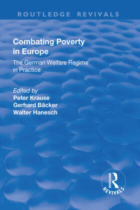 Backer / Bäcker / Krause | Combating Poverty in Europe | Buch | 978-1-138-70926-3 | sack.de