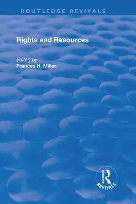Miller |  Rights and Resources | Buch |  Sack Fachmedien
