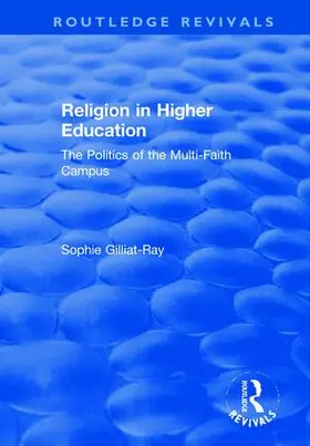 Gilliat-Ray |  Religion in Higher Education | Buch |  Sack Fachmedien
