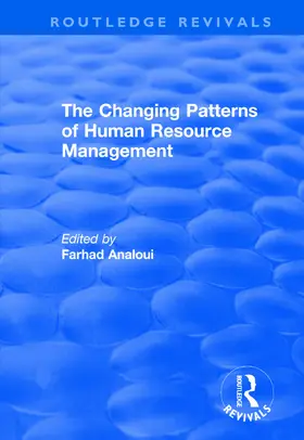 Analoui |  The Changing Patterns of Human Resource Management | Buch |  Sack Fachmedien