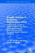 Berg / Braun |  Growth Clusters in European Metropolitan Cities | Buch |  Sack Fachmedien