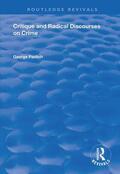 Pavlich |  Critique and Radical Discourses on Crime | Buch |  Sack Fachmedien