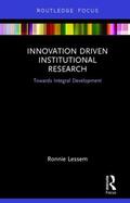 Lessem |  Innovation Driven Institutional Research | Buch |  Sack Fachmedien