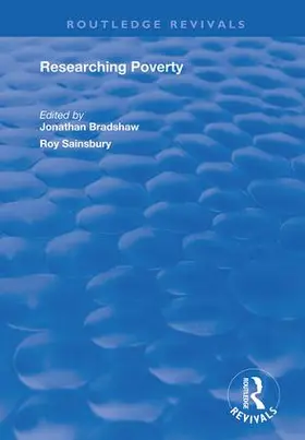 Bradshaw / Sainsbury |  Researching Poverty | Buch |  Sack Fachmedien