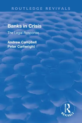 Campbell / Cartwright |  Banks in Crisis | Buch |  Sack Fachmedien