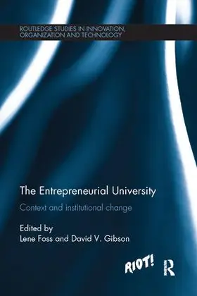 Foss / Gibson | The Entrepreneurial University | Buch | 978-1-138-74354-0 | sack.de