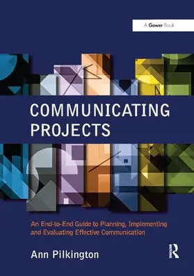 Pilkington |  Communicating Projects | Buch |  Sack Fachmedien