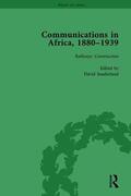 Sunderland |  Communications in Africa, 1880-1939, Volume 2 | Buch |  Sack Fachmedien