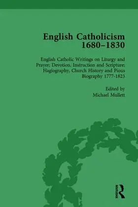 Mullett |  English Catholicism, 1680-1830, vol 6 | Buch |  Sack Fachmedien