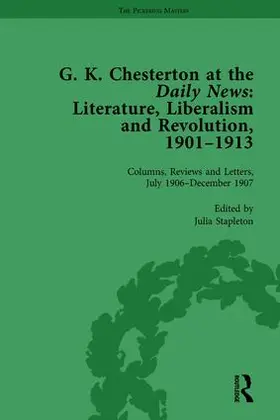 Stapleton |  G K Chesterton at the Daily News, Part I, vol 4 | Buch |  Sack Fachmedien
