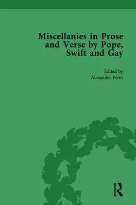 Pettit / Rees-Mogg |  Miscellanies in Prose and Verse by Pope, Swift and Gay Vol 2 | Buch |  Sack Fachmedien