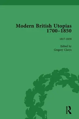 Claeys |  Modern British Utopias, 1700-1850 Vol 6 | Buch |  Sack Fachmedien