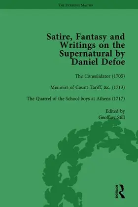 Owens / Furbank / Blewett |  Satire, Fantasy and Writings on the Supernatural by Daniel Defoe, Part I Vol 3 | Buch |  Sack Fachmedien