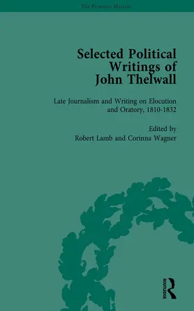 Lamb / Wagner |  Selected Political Writings of John Thelwall Vol 4 | Buch |  Sack Fachmedien