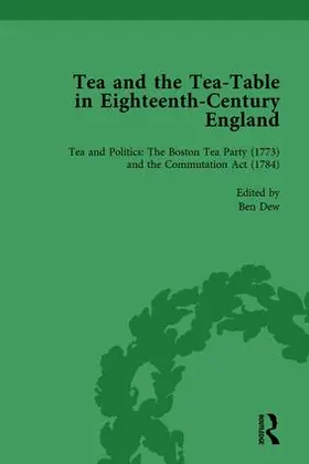 Ellis / Coulton / Dew |  Tea and the Tea-Table in Eighteenth-Century England Vol 4 | Buch |  Sack Fachmedien