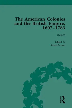 Sarson / Greene |  The American Colonies and the British Empire, 1607-1783, Part II vol 6 | Buch |  Sack Fachmedien