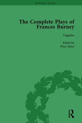 Sabor / Cooke |  The Complete Plays of Frances Burney Vol 2 | Buch |  Sack Fachmedien