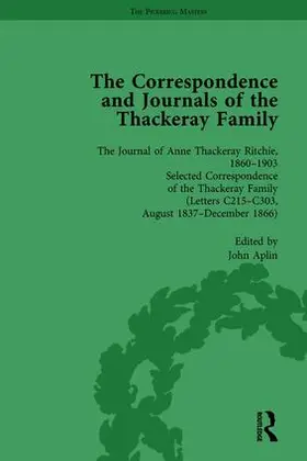 Aplin |  The Correspondence and Journals of the Thackeray Family Vol 2 | Buch |  Sack Fachmedien