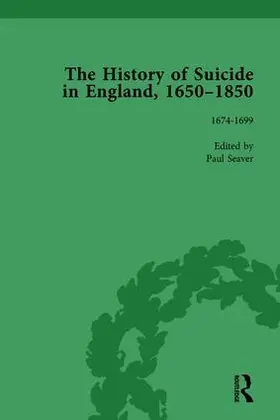Robson / Seaver / McGuire |  The History of Suicide in England, 1650-1850, Part I Vol 2 | Buch |  Sack Fachmedien