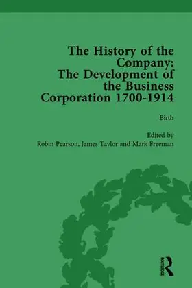 Pearson / Taylor / Freeman |  The History of the Company, Part I Vol 1 | Buch |  Sack Fachmedien