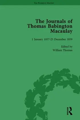 Thomas |  The Journals of Thomas Babington Macaulay Vol 5 | Buch |  Sack Fachmedien
