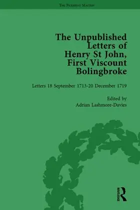 Lashmore-Davies / Goldie |  The Unpublished Letters of Henry St John, First Viscount Bolingbroke Vol 4 | Buch |  Sack Fachmedien