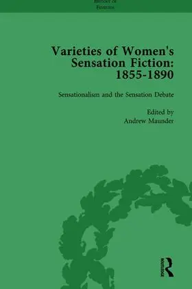 Maunder / Mitchell / Heller |  Varieties of Women's Sensation Fiction, 1855-1890 Vol 1 | Buch |  Sack Fachmedien