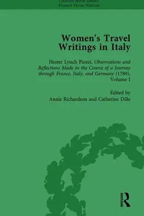Bending / Bygrave / Badin |  Women's Travel Writings in Italy, Part I Vol 3 | Buch |  Sack Fachmedien