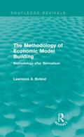 Boland |  The Methodology of Economic Model Building (Routledge Revivals) | Buch |  Sack Fachmedien