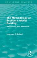 Boland |  The Methodology of Economic Model Building (Routledge Revivals) | Buch |  Sack Fachmedien