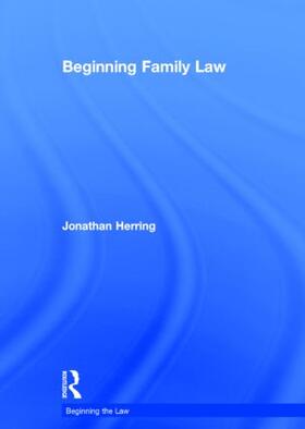 Herring | Beginning Family Law | Buch | 978-1-138-77862-7 | sack.de