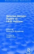 Dronamraju |  Selected Genetic Papers of J.B.S. Haldane (Routledge Revivals) | Buch |  Sack Fachmedien