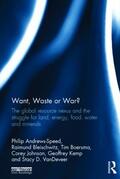 Andrews-Speed / Bleischwitz / Boersma |  Want, Waste or War? | Buch |  Sack Fachmedien